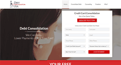 Desktop Screenshot of debtconsolidation-us.org